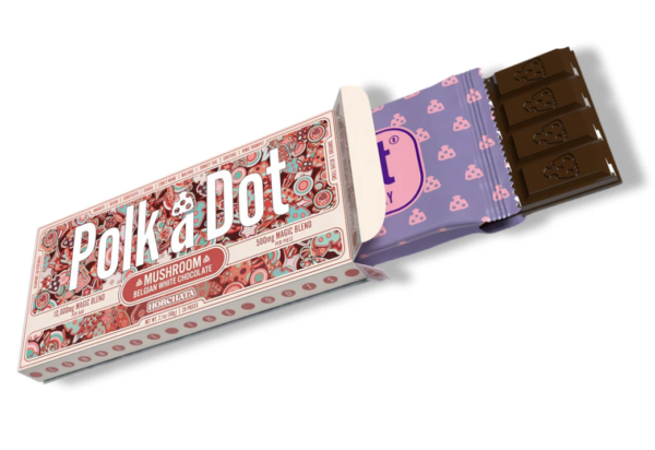 Polkadot Horchata Chocolate Bar